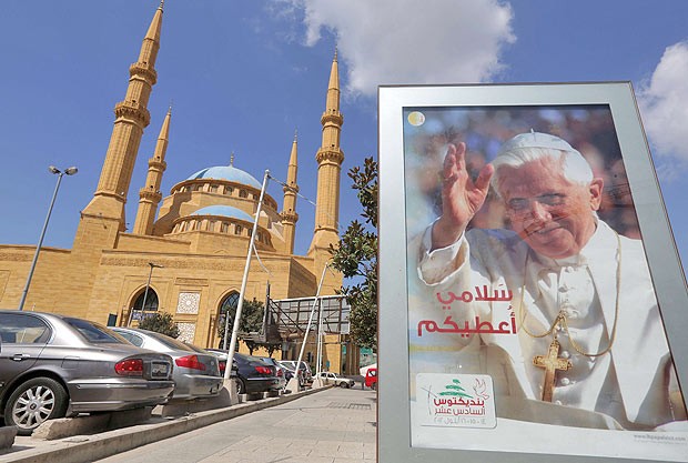 BENEDETTO XVI IN LIBANO , notizie sul viaggio del papa, pax vobis, il saluto di gesù risorto, la pace sia con voi, 